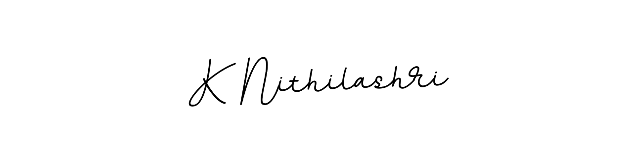 Also You can easily find your signature by using the search form. We will create K Nithilashri name handwritten signature images for you free of cost using BallpointsItalic-DORy9 sign style. K Nithilashri signature style 11 images and pictures png