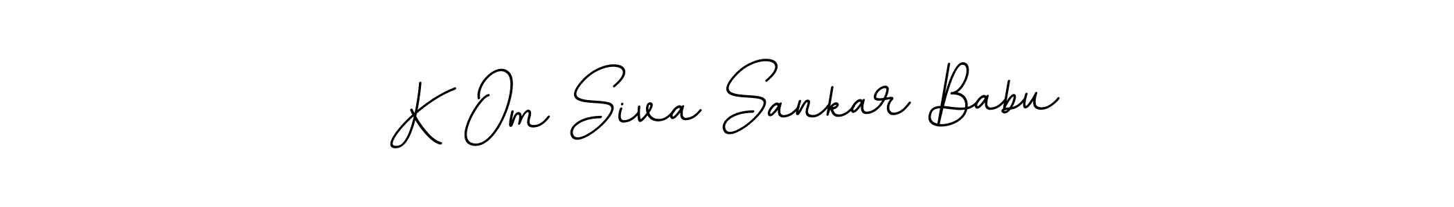 Make a beautiful signature design for name K Om Siva Sankar Babu. Use this online signature maker to create a handwritten signature for free. K Om Siva Sankar Babu signature style 11 images and pictures png