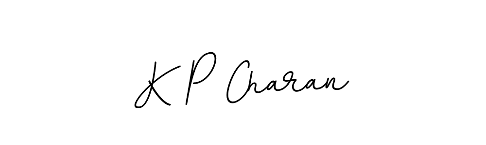 Also we have K P Charan name is the best signature style. Create professional handwritten signature collection using BallpointsItalic-DORy9 autograph style. K P Charan signature style 11 images and pictures png