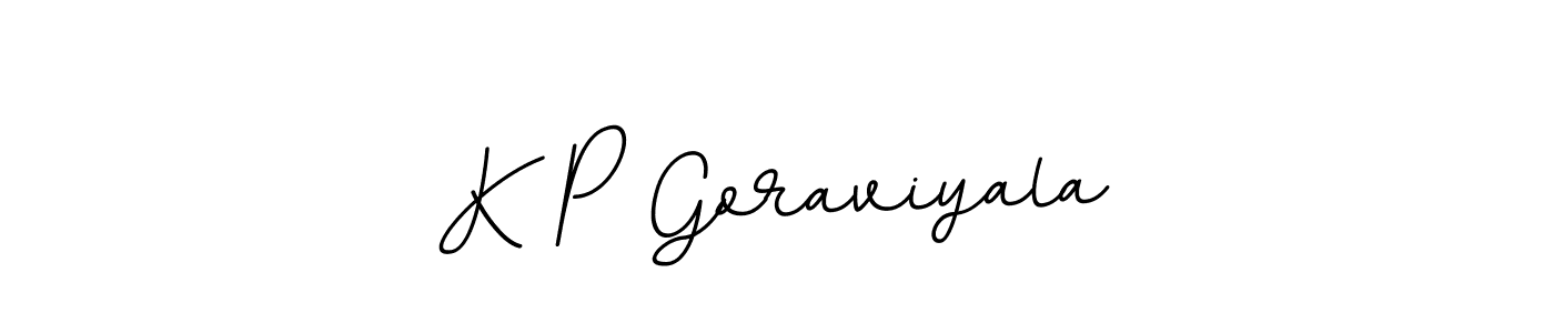 How to make K P Goraviyala signature? BallpointsItalic-DORy9 is a professional autograph style. Create handwritten signature for K P Goraviyala name. K P Goraviyala signature style 11 images and pictures png