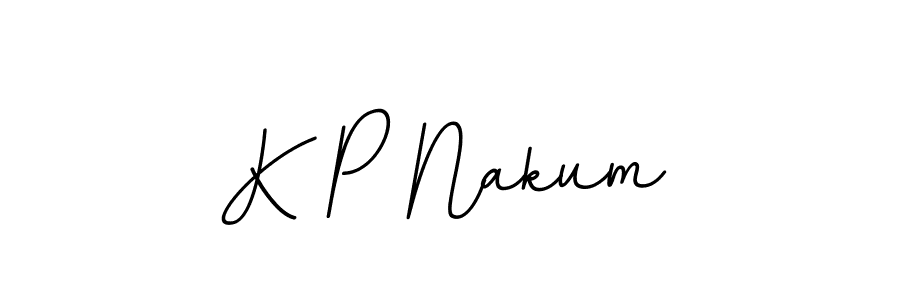 How to make K P Nakum signature? BallpointsItalic-DORy9 is a professional autograph style. Create handwritten signature for K P Nakum name. K P Nakum signature style 11 images and pictures png