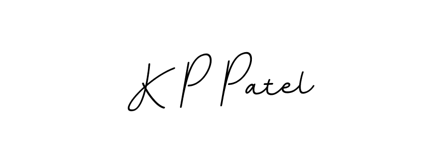 How to Draw K P Patel signature style? BallpointsItalic-DORy9 is a latest design signature styles for name K P Patel. K P Patel signature style 11 images and pictures png