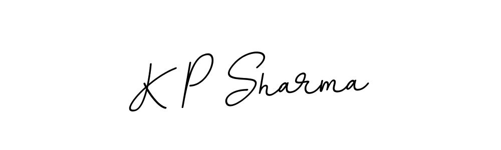 How to make K P Sharma signature? BallpointsItalic-DORy9 is a professional autograph style. Create handwritten signature for K P Sharma name. K P Sharma signature style 11 images and pictures png