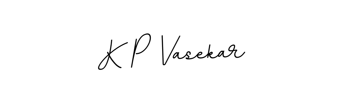 You should practise on your own different ways (BallpointsItalic-DORy9) to write your name (K P Vasekar) in signature. don't let someone else do it for you. K P Vasekar signature style 11 images and pictures png