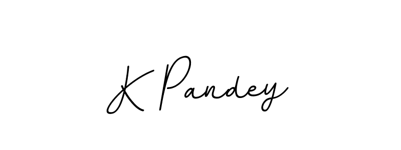 Also we have K Pandey name is the best signature style. Create professional handwritten signature collection using BallpointsItalic-DORy9 autograph style. K Pandey signature style 11 images and pictures png