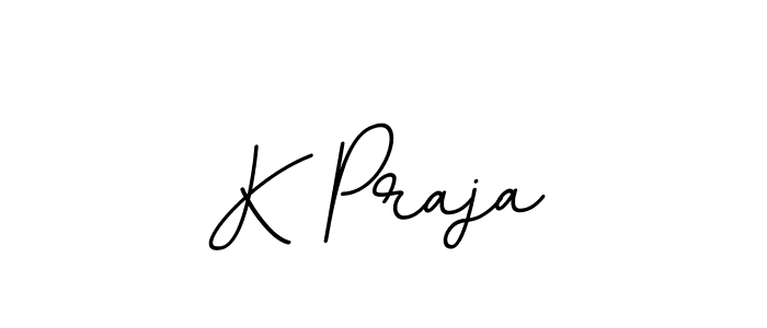 BallpointsItalic-DORy9 is a professional signature style that is perfect for those who want to add a touch of class to their signature. It is also a great choice for those who want to make their signature more unique. Get K Praja name to fancy signature for free. K Praja signature style 11 images and pictures png