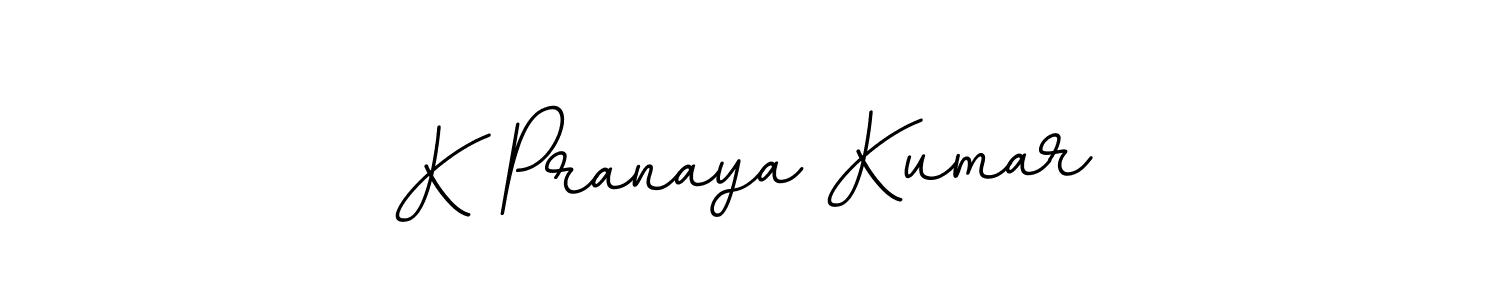 How to make K Pranaya Kumar signature? BallpointsItalic-DORy9 is a professional autograph style. Create handwritten signature for K Pranaya Kumar name. K Pranaya Kumar signature style 11 images and pictures png