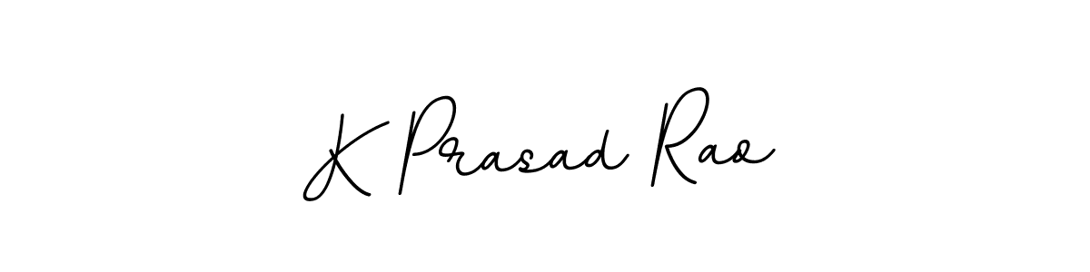 The best way (BallpointsItalic-DORy9) to make a short signature is to pick only two or three words in your name. The name K Prasad Rao include a total of six letters. For converting this name. K Prasad Rao signature style 11 images and pictures png