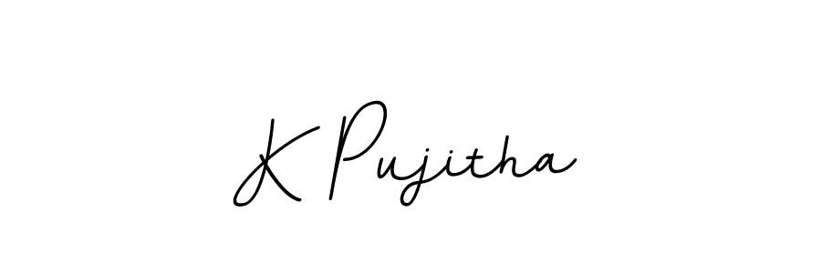 See photos of K Pujitha official signature by Spectra . Check more albums & portfolios. Read reviews & check more about BallpointsItalic-DORy9 font. K Pujitha signature style 11 images and pictures png