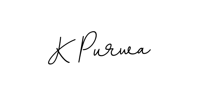 This is the best signature style for the K Purwa name. Also you like these signature font (BallpointsItalic-DORy9). Mix name signature. K Purwa signature style 11 images and pictures png