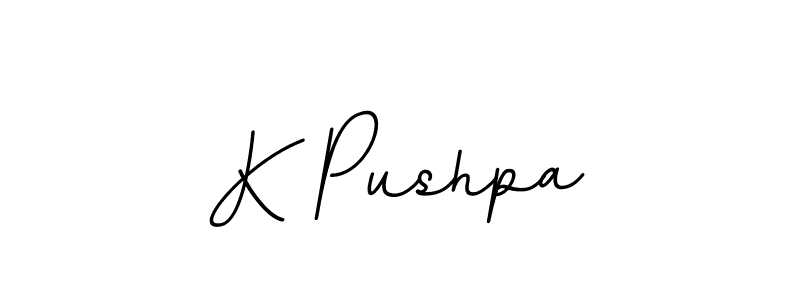 How to make K Pushpa signature? BallpointsItalic-DORy9 is a professional autograph style. Create handwritten signature for K Pushpa name. K Pushpa signature style 11 images and pictures png