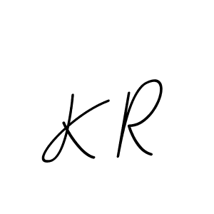 Use a signature maker to create a handwritten signature online. With this signature software, you can design (BallpointsItalic-DORy9) your own signature for name K R. K R signature style 11 images and pictures png