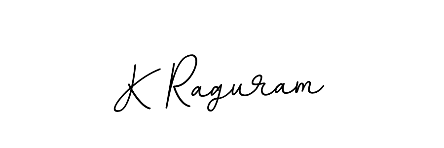 Create a beautiful signature design for name K Raguram. With this signature (BallpointsItalic-DORy9) fonts, you can make a handwritten signature for free. K Raguram signature style 11 images and pictures png