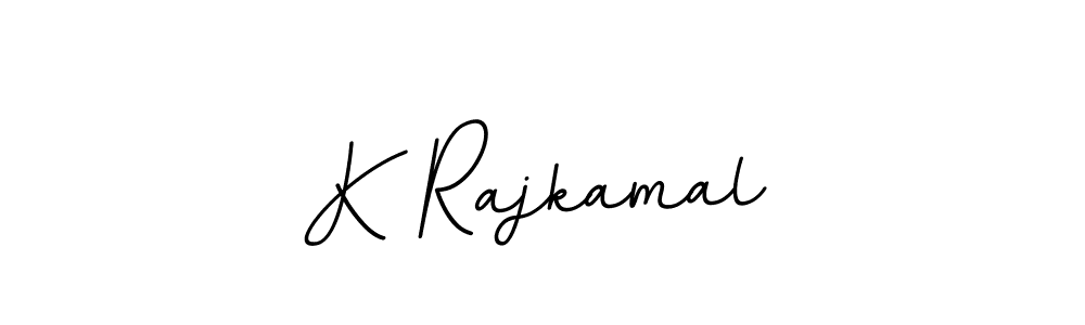 How to make K Rajkamal signature? BallpointsItalic-DORy9 is a professional autograph style. Create handwritten signature for K Rajkamal name. K Rajkamal signature style 11 images and pictures png