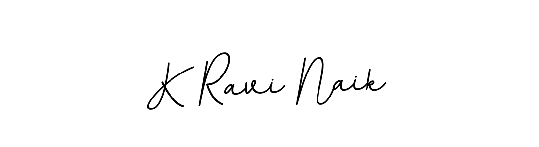 Create a beautiful signature design for name K Ravi Naik. With this signature (BallpointsItalic-DORy9) fonts, you can make a handwritten signature for free. K Ravi Naik signature style 11 images and pictures png