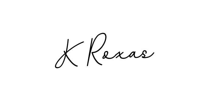 How to make K Roxas signature? BallpointsItalic-DORy9 is a professional autograph style. Create handwritten signature for K Roxas name. K Roxas signature style 11 images and pictures png