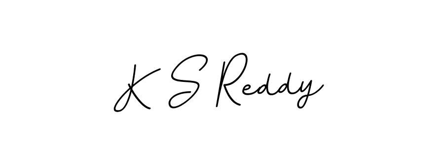 How to make K S Reddy name signature. Use BallpointsItalic-DORy9 style for creating short signs online. This is the latest handwritten sign. K S Reddy signature style 11 images and pictures png