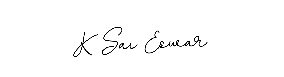 K Sai Eswar stylish signature style. Best Handwritten Sign (BallpointsItalic-DORy9) for my name. Handwritten Signature Collection Ideas for my name K Sai Eswar. K Sai Eswar signature style 11 images and pictures png