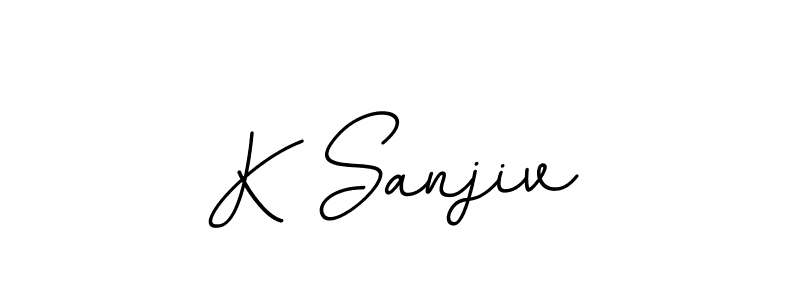 It looks lik you need a new signature style for name K Sanjiv. Design unique handwritten (BallpointsItalic-DORy9) signature with our free signature maker in just a few clicks. K Sanjiv signature style 11 images and pictures png