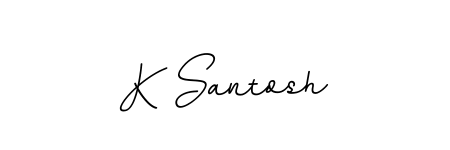 Once you've used our free online signature maker to create your best signature BallpointsItalic-DORy9 style, it's time to enjoy all of the benefits that K Santosh name signing documents. K Santosh signature style 11 images and pictures png