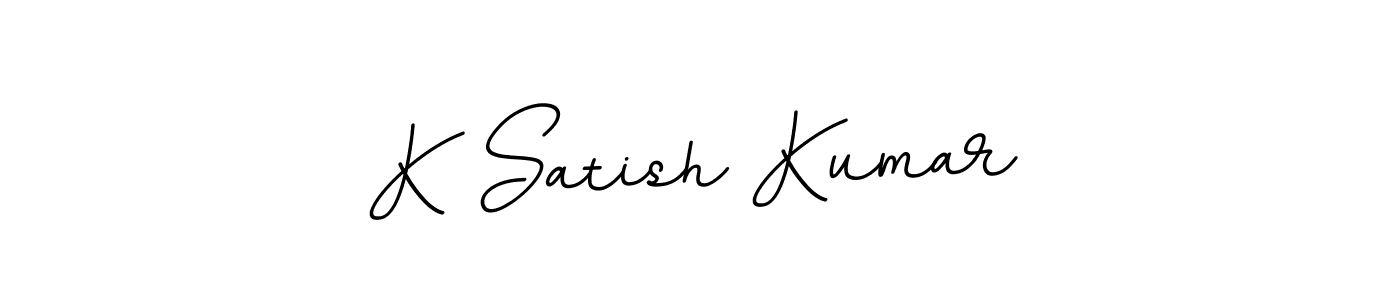 Check out images of Autograph of K Satish Kumar name. Actor K Satish Kumar Signature Style. BallpointsItalic-DORy9 is a professional sign style online. K Satish Kumar signature style 11 images and pictures png