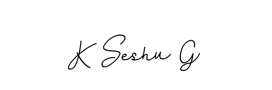 How to make K Seshu G signature? BallpointsItalic-DORy9 is a professional autograph style. Create handwritten signature for K Seshu G name. K Seshu G signature style 11 images and pictures png