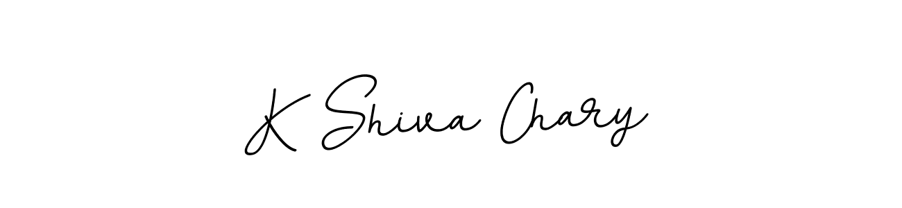 Create a beautiful signature design for name K Shiva Chary. With this signature (BallpointsItalic-DORy9) fonts, you can make a handwritten signature for free. K Shiva Chary signature style 11 images and pictures png