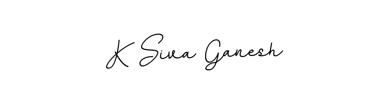 It looks lik you need a new signature style for name K Siva Ganesh. Design unique handwritten (BallpointsItalic-DORy9) signature with our free signature maker in just a few clicks. K Siva Ganesh signature style 11 images and pictures png