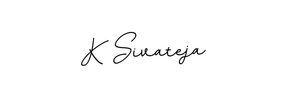 if you are searching for the best signature style for your name K Sivateja. so please give up your signature search. here we have designed multiple signature styles  using BallpointsItalic-DORy9. K Sivateja signature style 11 images and pictures png