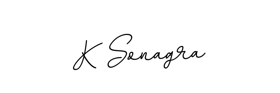 Create a beautiful signature design for name K Sonagra. With this signature (BallpointsItalic-DORy9) fonts, you can make a handwritten signature for free. K Sonagra signature style 11 images and pictures png