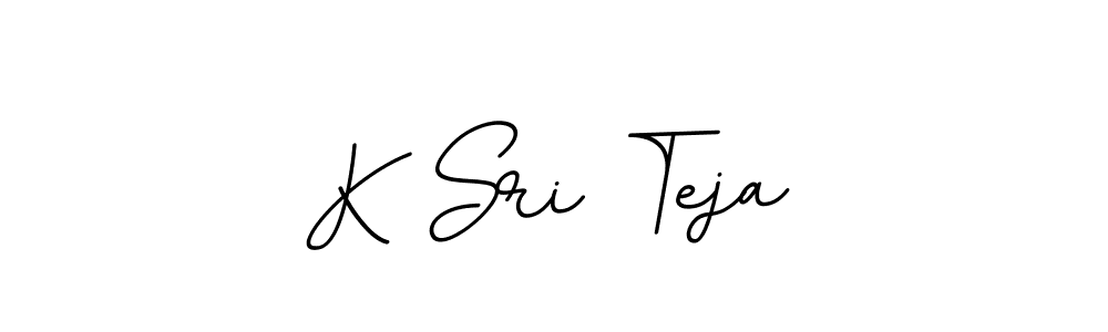 How to make K Sri Teja signature? BallpointsItalic-DORy9 is a professional autograph style. Create handwritten signature for K Sri Teja name. K Sri Teja signature style 11 images and pictures png