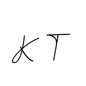 You should practise on your own different ways (BallpointsItalic-DORy9) to write your name (K T) in signature. don't let someone else do it for you. K T signature style 11 images and pictures png