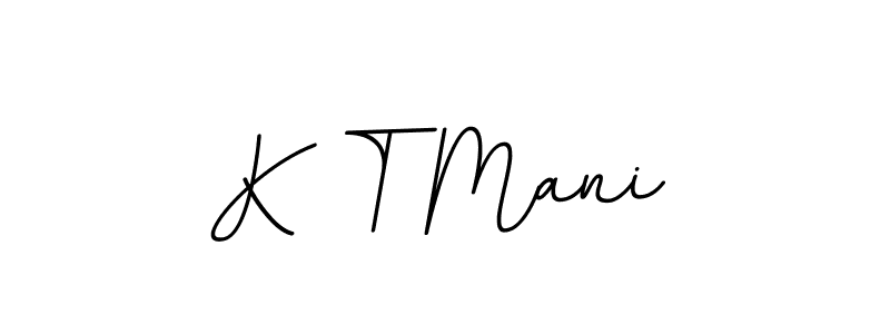 Make a beautiful signature design for name K T Mani. Use this online signature maker to create a handwritten signature for free. K T Mani signature style 11 images and pictures png