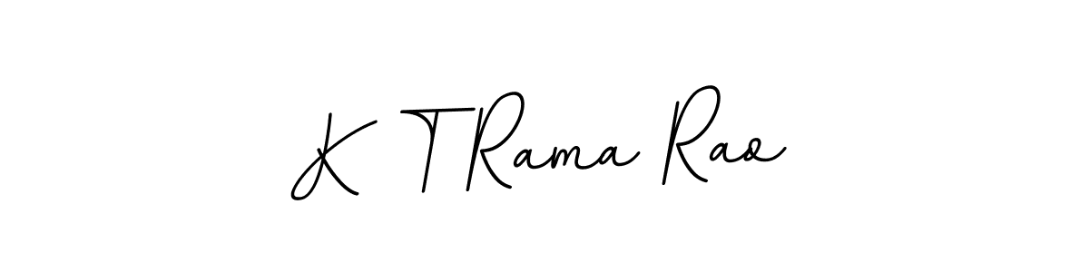 This is the best signature style for the K T Rama Rao name. Also you like these signature font (BallpointsItalic-DORy9). Mix name signature. K T Rama Rao signature style 11 images and pictures png