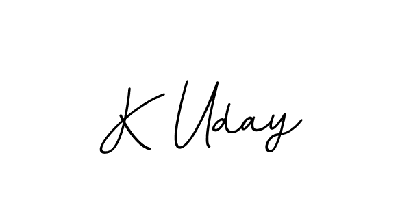 Also You can easily find your signature by using the search form. We will create K Uday name handwritten signature images for you free of cost using BallpointsItalic-DORy9 sign style. K Uday signature style 11 images and pictures png