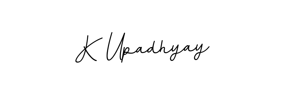 How to make K Upadhyay signature? BallpointsItalic-DORy9 is a professional autograph style. Create handwritten signature for K Upadhyay name. K Upadhyay signature style 11 images and pictures png