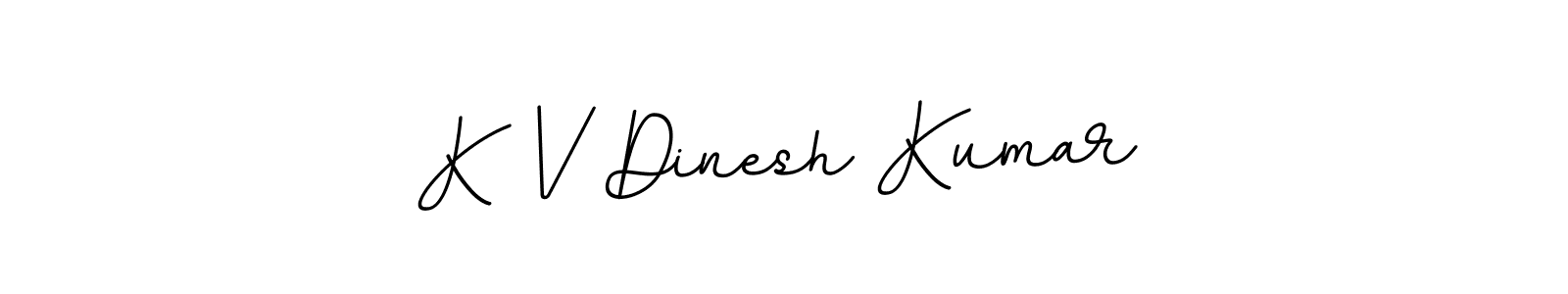 Also You can easily find your signature by using the search form. We will create K V Dinesh Kumar name handwritten signature images for you free of cost using BallpointsItalic-DORy9 sign style. K V Dinesh Kumar signature style 11 images and pictures png