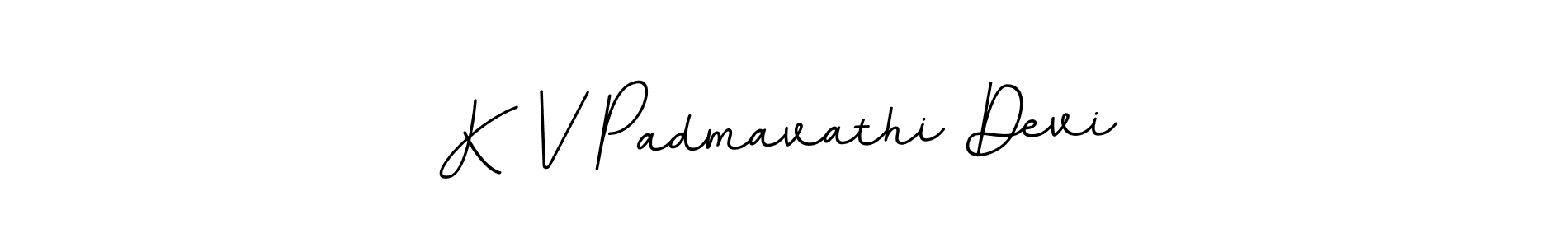 Make a beautiful signature design for name K V Padmavathi Devi. Use this online signature maker to create a handwritten signature for free. K V Padmavathi Devi signature style 11 images and pictures png