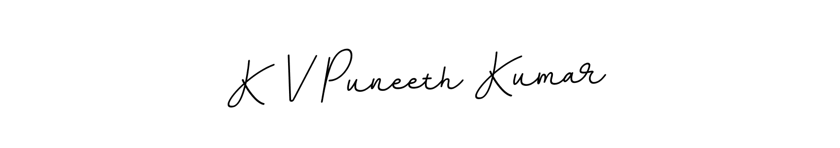 How to make K V Puneeth Kumar signature? BallpointsItalic-DORy9 is a professional autograph style. Create handwritten signature for K V Puneeth Kumar name. K V Puneeth Kumar signature style 11 images and pictures png