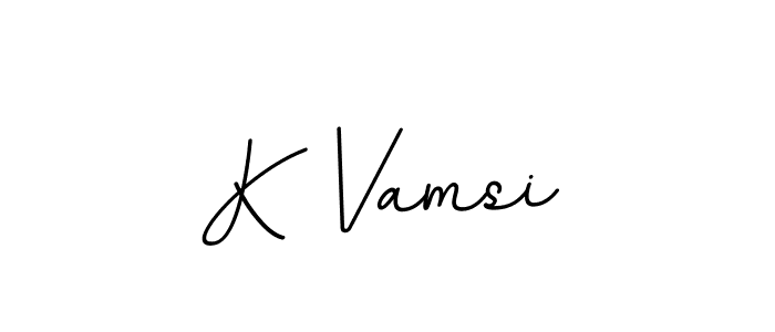 This is the best signature style for the K Vamsi name. Also you like these signature font (BallpointsItalic-DORy9). Mix name signature. K Vamsi signature style 11 images and pictures png