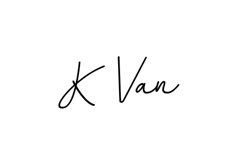 How to make K Van signature? BallpointsItalic-DORy9 is a professional autograph style. Create handwritten signature for K Van name. K Van signature style 11 images and pictures png