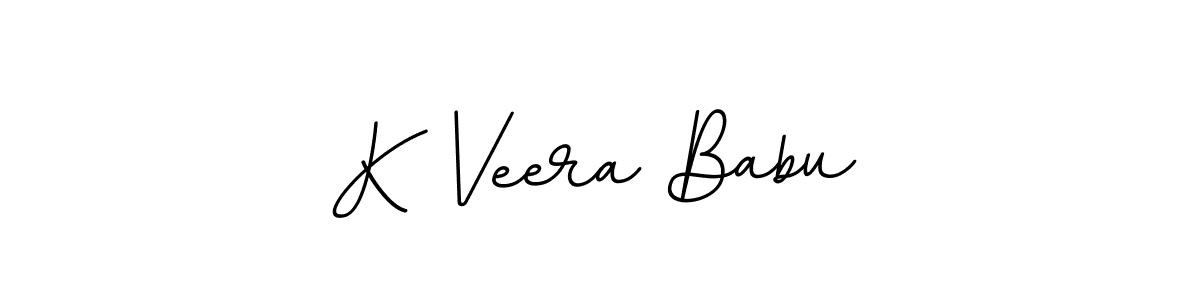 Create a beautiful signature design for name K Veera Babu. With this signature (BallpointsItalic-DORy9) fonts, you can make a handwritten signature for free. K Veera Babu signature style 11 images and pictures png