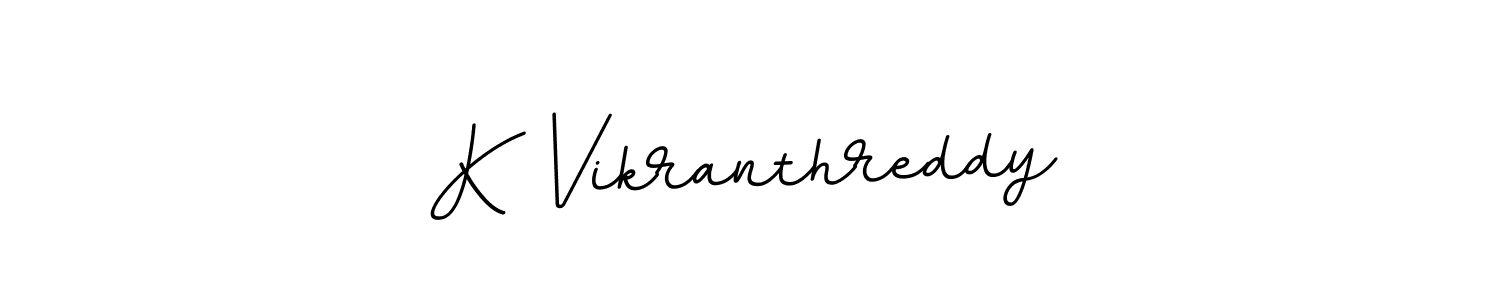 This is the best signature style for the K Vikranthreddy name. Also you like these signature font (BallpointsItalic-DORy9). Mix name signature. K Vikranthreddy signature style 11 images and pictures png