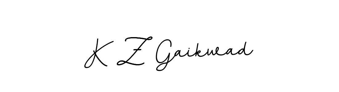 Also we have K Z Gaikwad name is the best signature style. Create professional handwritten signature collection using BallpointsItalic-DORy9 autograph style. K Z Gaikwad signature style 11 images and pictures png