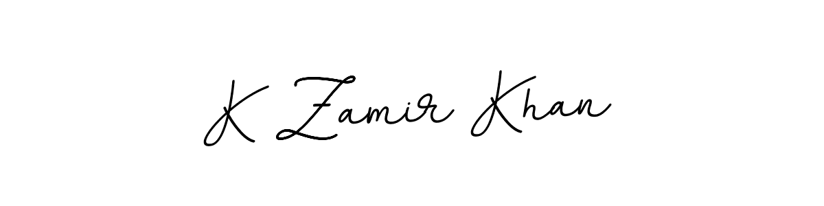 Similarly BallpointsItalic-DORy9 is the best handwritten signature design. Signature creator online .You can use it as an online autograph creator for name K Zamir Khan. K Zamir Khan signature style 11 images and pictures png