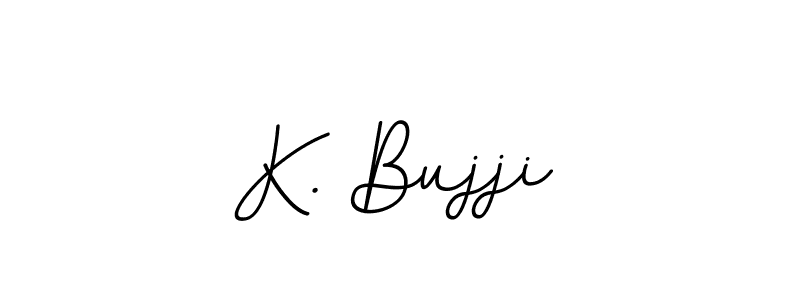 How to make K. Bujji signature? BallpointsItalic-DORy9 is a professional autograph style. Create handwritten signature for K. Bujji name. K. Bujji signature style 11 images and pictures png