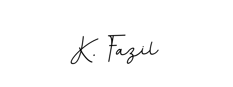 if you are searching for the best signature style for your name K. Fazil. so please give up your signature search. here we have designed multiple signature styles  using BallpointsItalic-DORy9. K. Fazil signature style 11 images and pictures png