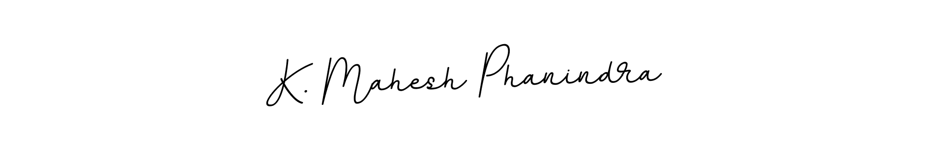 Design your own signature with our free online signature maker. With this signature software, you can create a handwritten (BallpointsItalic-DORy9) signature for name K. Mahesh Phanindra. K. Mahesh Phanindra signature style 11 images and pictures png