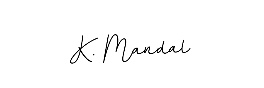 if you are searching for the best signature style for your name K. Mandal. so please give up your signature search. here we have designed multiple signature styles  using BallpointsItalic-DORy9. K. Mandal signature style 11 images and pictures png