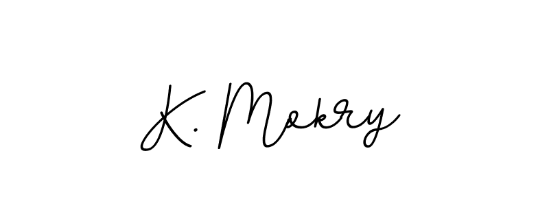 Also You can easily find your signature by using the search form. We will create K. Mokry name handwritten signature images for you free of cost using BallpointsItalic-DORy9 sign style. K. Mokry signature style 11 images and pictures png